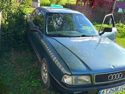 Ауди 80 1989 в Богородчанах на Automoto.ua Зеленый Ауди 80, объемом двигателя 1.78 л и пробегом 230 тыс. км за 1300 $, фото 1 на Automoto.ua