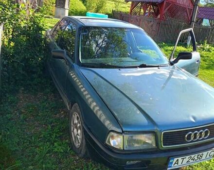 Зеленый Ауди 80, объемом двигателя 1.78 л и пробегом 230 тыс. км за 1300 $, фото 1 на Automoto.ua