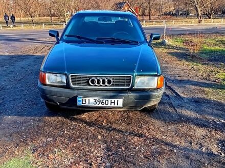 Ауди 80 1989 в Полтаве на Automoto.ua Зеленый Ауди 80, объемом двигателя 1.8 л и пробегом 0 тыс. км за 2500 $, фото 1 на Automoto.ua