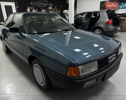 Зеленый Ауди 80, объемом двигателя 1.8 л и пробегом 80 тыс. км за 4999 $, фото 1 на Automoto.ua