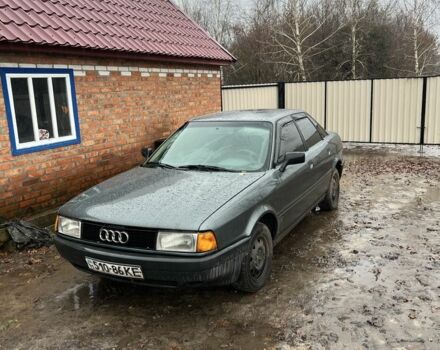 Зеленый Ауди 80, объемом двигателя 1.6 л и пробегом 200 тыс. км за 2000 $, фото 1 на Automoto.ua