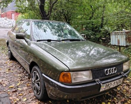 Ауди 80 1991 в Полтаве на Automoto.ua Зеленый Ауди 80, объемом двигателя 0 л и пробегом 340 тыс. км за 1150 $, фото 1 на Automoto.ua