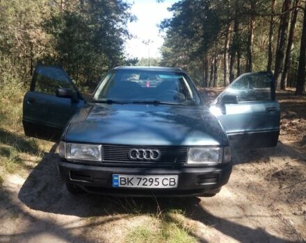 Зелений Ауді 80, об'ємом двигуна 1.6 л та пробігом 80 тис. км за 1455 $, фото 1 на Automoto.ua