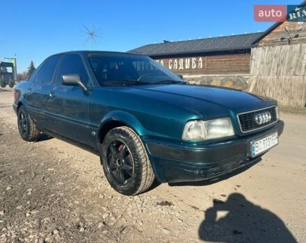 Зеленый Ауди 80, объемом двигателя 1.98 л и пробегом 100 тыс. км за 1750 $, фото 1 на Automoto.ua