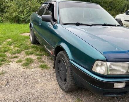 Зеленый Ауди 80, объемом двигателя 1.9 л и пробегом 300 тыс. км за 3000 $, фото 1 на Automoto.ua