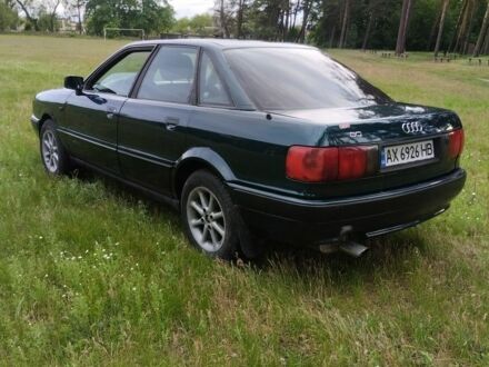 Ауди 80 1992 в Краснокутске на Automoto.ua Зеленый Ауди 80, объемом двигателя 2 л и пробегом 245 тыс. км за 2300 $, фото 1 на Automoto.ua