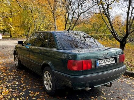 Зеленый Ауди 80, объемом двигателя 2 л и пробегом 300 тыс. км за 1850 $, фото 1 на Automoto.ua