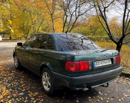 Зеленый Ауди 80, объемом двигателя 2 л и пробегом 300 тыс. км за 1850 $, фото 1 на Automoto.ua