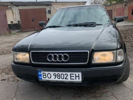 Зеленый Ауди 80, объемом двигателя 2 л и пробегом 356 тыс. км за 3000 $, фото 1 на Automoto.ua