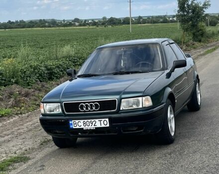 Зеленый Ауди 80, объемом двигателя 2 л и пробегом 220 тыс. км за 2250 $, фото 1 на Automoto.ua