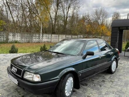 Зеленый Ауди 80, объемом двигателя 2 л и пробегом 367 тыс. км за 2300 $, фото 1 на Automoto.ua