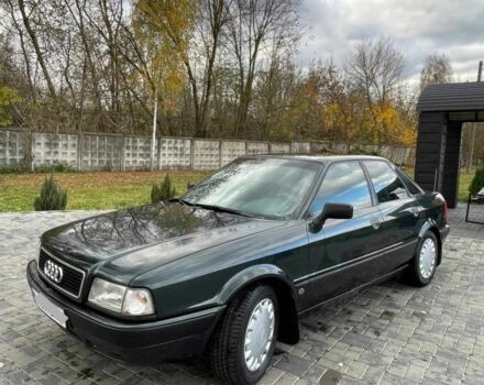 Зеленый Ауди 80, объемом двигателя 2 л и пробегом 367 тыс. км за 2300 $, фото 1 на Automoto.ua