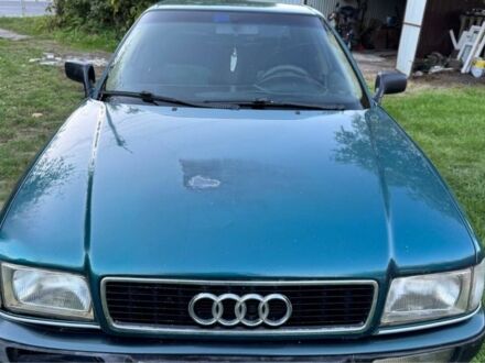 Зеленый Ауди 80, объемом двигателя 2 л и пробегом 316 тыс. км за 2250 $, фото 1 на Automoto.ua