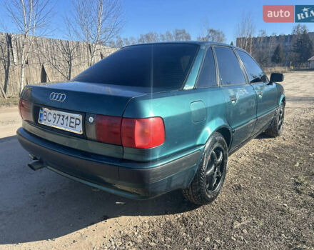 Зелений Ауді 80, об'ємом двигуна 1.98 л та пробігом 100 тис. км за 1700 $, фото 1 на Automoto.ua