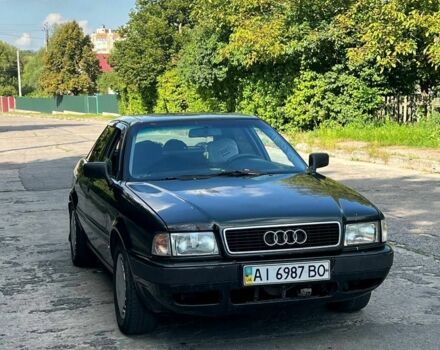 Зеленый Ауди 80, объемом двигателя 2.3 л и пробегом 333 тыс. км за 1600 $, фото 1 на Automoto.ua