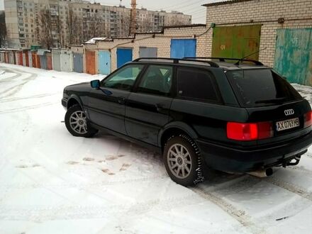Ауді 80 1993 у Харкові на Automoto.ua Зелений Ауді 80, об'ємом двигуна 2.6 л та пробігом 250 тис. км за 3800 $, фото 1 на Automoto.ua
