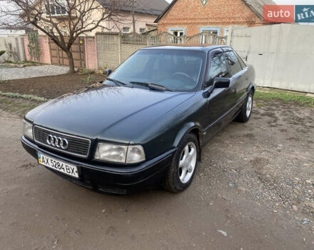 Зеленый Ауди 80, объемом двигателя 2 л и пробегом 200 тыс. км за 2200 $, фото 1 на Automoto.ua
