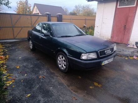 Ауді 80 1994 у Мироновке на Automoto.ua Зелений Ауді 80, об'ємом двигуна 2 л та пробігом 345 тис. км за 1200 $, фото 1 на Automoto.ua