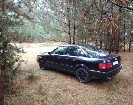 Зеленый Ауди 80, объемом двигателя 2 л и пробегом 352 тыс. км за 3175 $, фото 1 на Automoto.ua