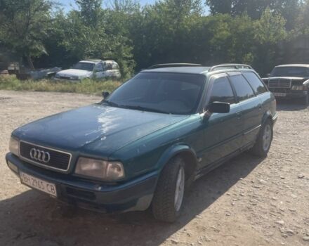 Зеленый Ауди 80, объемом двигателя 2 л и пробегом 300 тыс. км за 1700 $, фото 1 на Automoto.ua