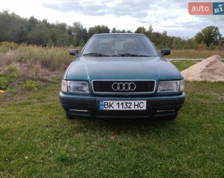 Зеленый Ауди 80, объемом двигателя 1.98 л и пробегом 431 тыс. км за 2300 $, фото 1 на Automoto.ua