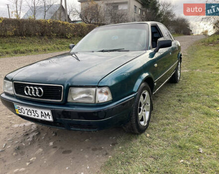 Зеленый Ауди 80, объемом двигателя 2 л и пробегом 313 тыс. км за 2500 $, фото 1 на Automoto.ua