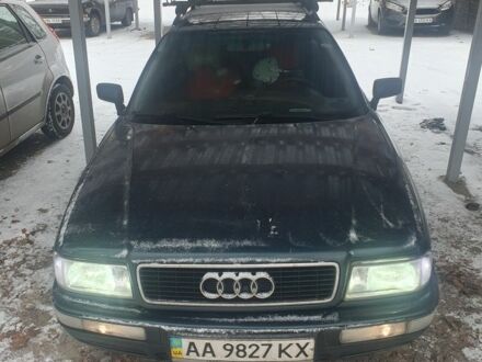 Зеленый Ауди 80, объемом двигателя 3 л и пробегом 370 тыс. км за 3700 $, фото 1 на Automoto.ua