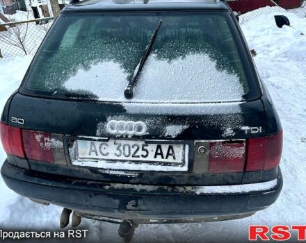 Зеленый Ауди 80, объемом двигателя 1.9 л и пробегом 300 тыс. км за 1300 $, фото 1 на Automoto.ua