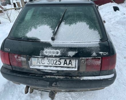 Зелений Ауді 80, об'ємом двигуна 1.9 л та пробігом 300 тис. км за 1300 $, фото 1 на Automoto.ua