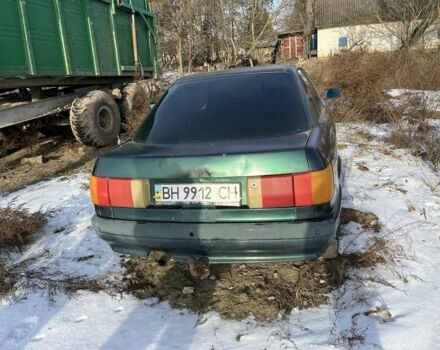Зеленый Ауди 80, объемом двигателя 0 л и пробегом 200 тыс. км за 500 $, фото 1 на Automoto.ua