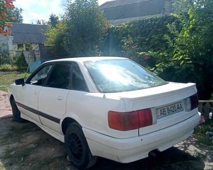 Белый Ауди 90, объемом двигателя 1.99 л и пробегом 200 тыс. км за 1050 $, фото 7 на Automoto.ua