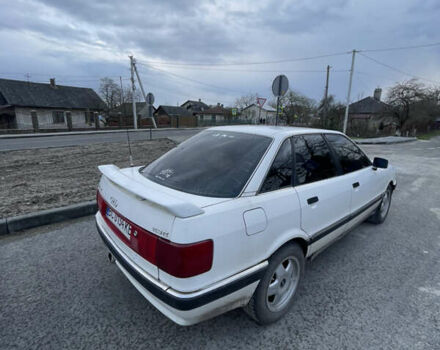 Белый Ауди 90, объемом двигателя 2.3 л и пробегом 370 тыс. км за 1999 $, фото 4 на Automoto.ua