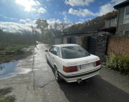 Белый Ауди 90, объемом двигателя 2.3 л и пробегом 10 тыс. км за 1500 $, фото 6 на Automoto.ua