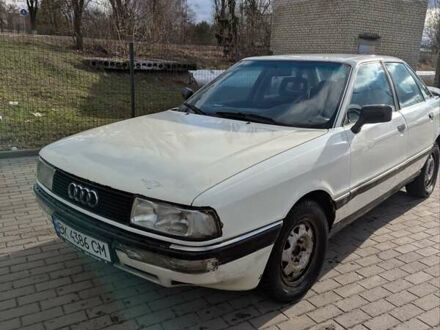 Ауді 90 1987 у Вараш (Кузнецовськ) на Automoto.ua Білий Ауді 90, об'ємом двигуна 2.3 л та пробігом 400 тис. км за 1500 $, фото 1 на Automoto.ua