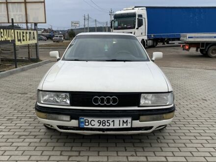 Білий Ауді 90, об'ємом двигуна 2.3 л та пробігом 286 тис. км за 1400 $, фото 1 на Automoto.ua