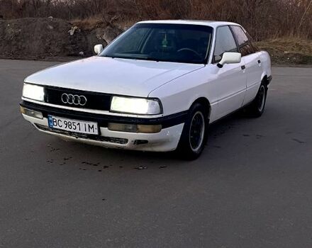 Белый Ауди 90, объемом двигателя 2.3 л и пробегом 0 тыс. км за 1500 $, фото 1 на Automoto.ua