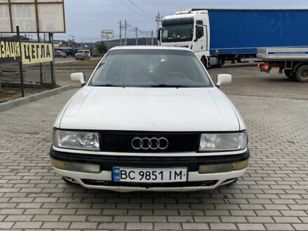 Білий Ауді 90, об'ємом двигуна 2.3 л та пробігом 390 тис. км за 1400 $, фото 1 на Automoto.ua