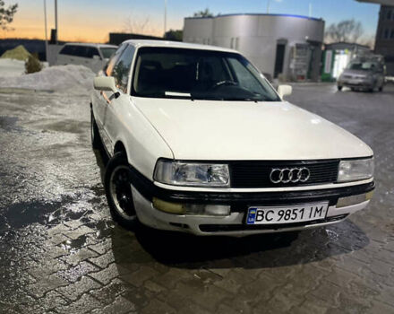 Белый Ауди 90, объемом двигателя 2.31 л и пробегом 320 тыс. км за 1499 $, фото 1 на Automoto.ua