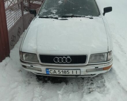 Білий Ауді 90, об'ємом двигуна 2.3 л та пробігом 101 тис. км за 1000 $, фото 1 на Automoto.ua