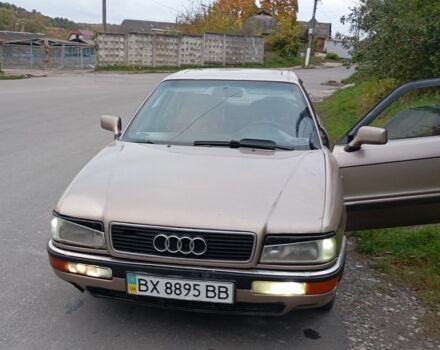 Бежевый Ауди 90, объемом двигателя 2.2 л и пробегом 333 тыс. км за 1500 $, фото 19 на Automoto.ua
