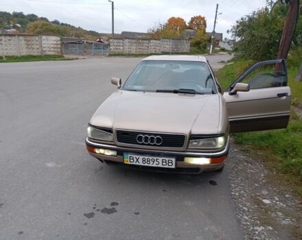 Бежевый Ауди 90, объемом двигателя 2.2 л и пробегом 333 тыс. км за 1500 $, фото 16 на Automoto.ua
