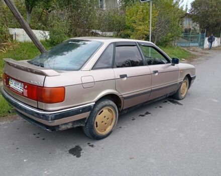 Бежевый Ауди 90, объемом двигателя 2.2 л и пробегом 333 тыс. км за 1500 $, фото 15 на Automoto.ua