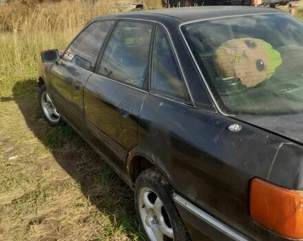 Чорний Ауді 90, об'ємом двигуна 2 л та пробігом 313 тис. км за 800 $, фото 2 на Automoto.ua