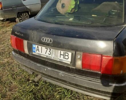 Чорний Ауді 90, об'ємом двигуна 2 л та пробігом 313 тис. км за 800 $, фото 4 на Automoto.ua