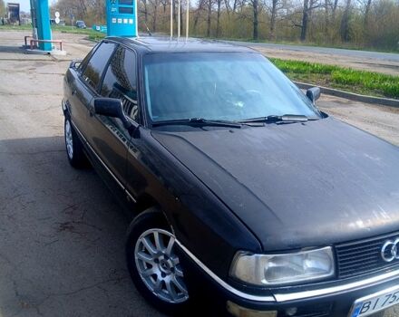 Чорний Ауді 90, об'ємом двигуна 2.3 л та пробігом 346 тис. км за 1999 $, фото 1 на Automoto.ua
