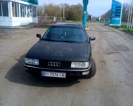Чорний Ауді 90, об'ємом двигуна 2.3 л та пробігом 346 тис. км за 1999 $, фото 4 на Automoto.ua
