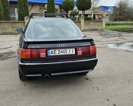 Черный Ауди 90, объемом двигателя 2.31 л и пробегом 450 тыс. км за 2699 $, фото 3 на Automoto.ua