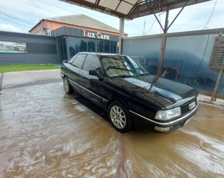 Черный Ауди 90, объемом двигателя 2 л и пробегом 757 тыс. км за 2375 $, фото 3 на Automoto.ua