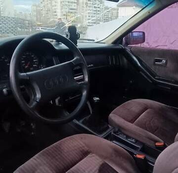 Черный Ауди 90, объемом двигателя 1.98 л и пробегом 222 тыс. км за 850 $, фото 5 на Automoto.ua
