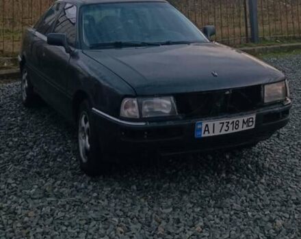 Черный Ауди 90, объемом двигателя 1.98 л и пробегом 222 тыс. км за 850 $, фото 1 на Automoto.ua